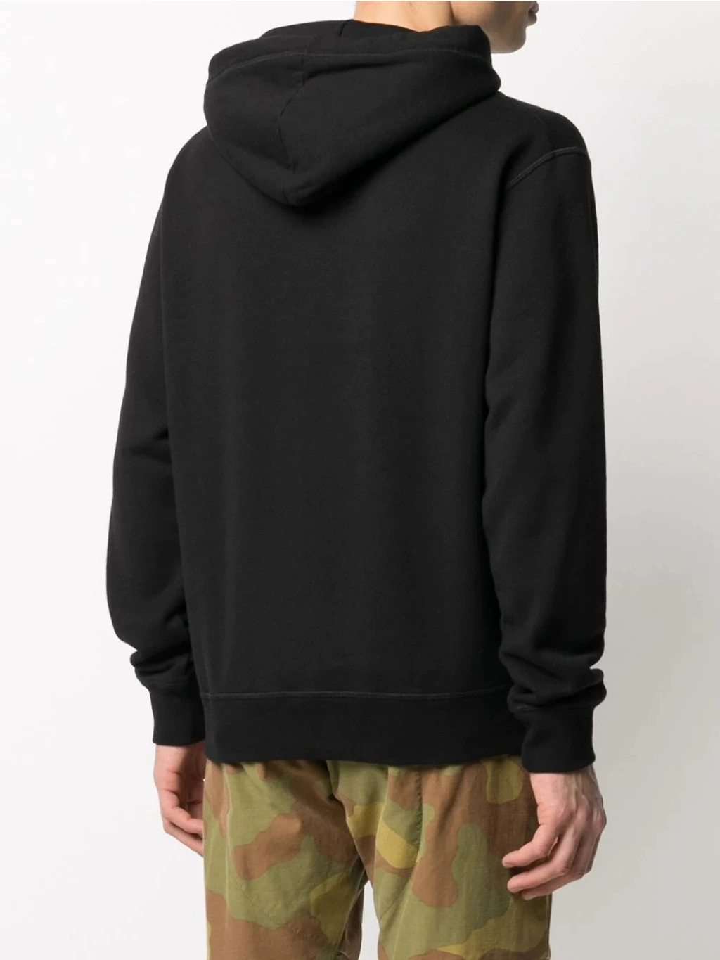 Dsquared Icon Tonal Hooded Sweatshirt Black S79GU0051