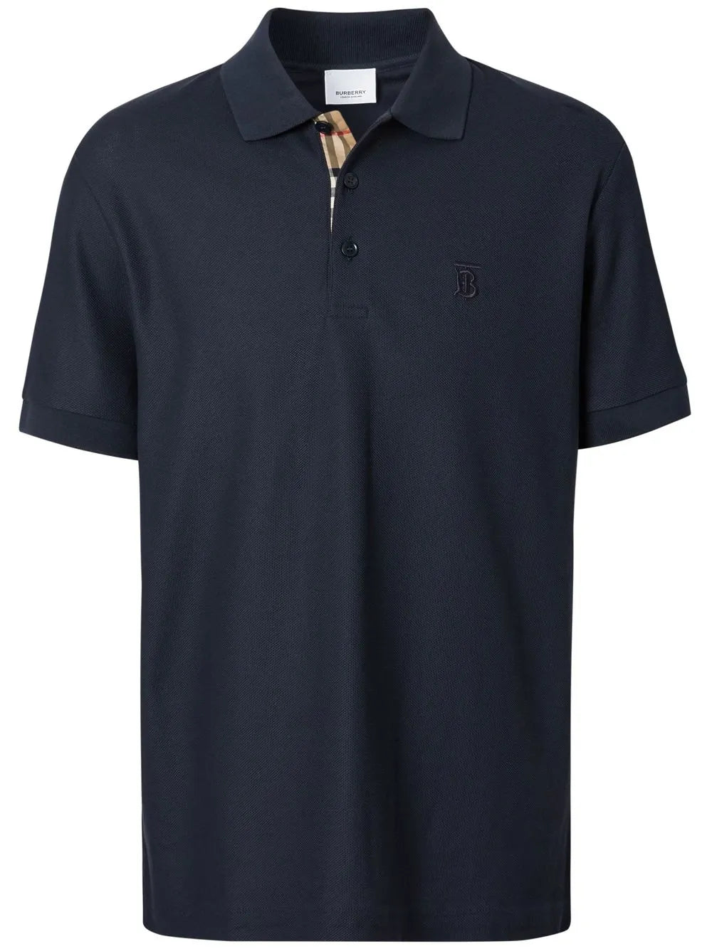 Burberry Monogram Polo Shirt Navy Blue 8055227