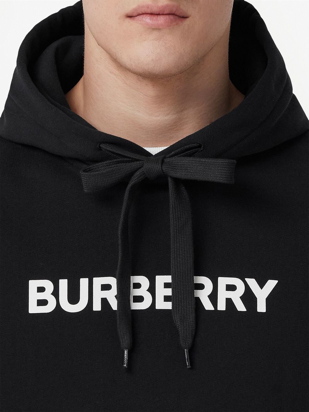 Burberry Ansdell Logo Hooded Sweatshirt Black 8055318