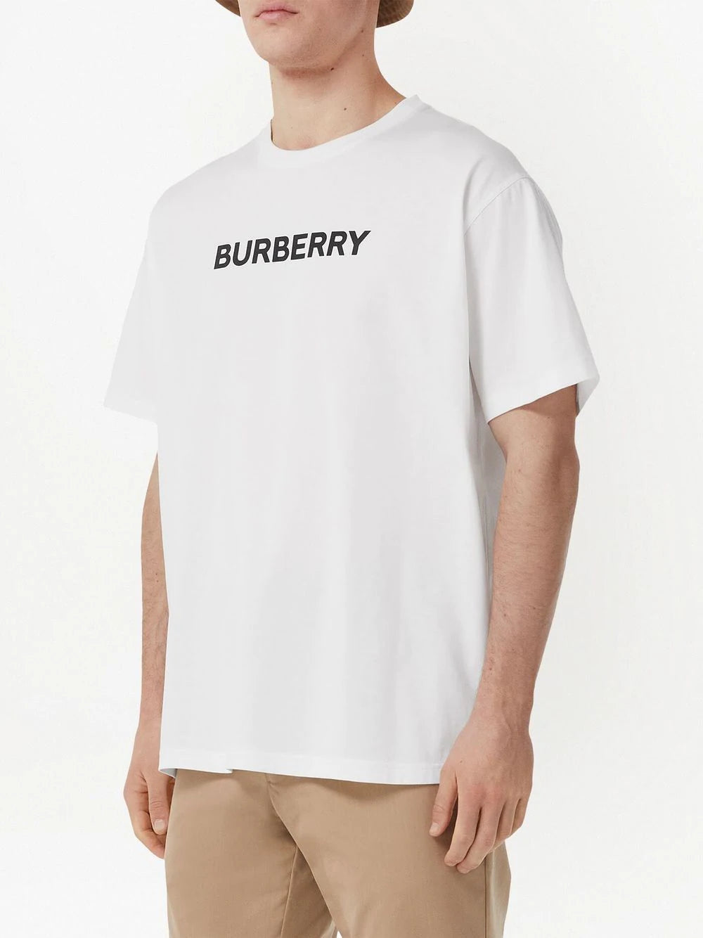 Burberry Logo Print T-Shirt White 8055309