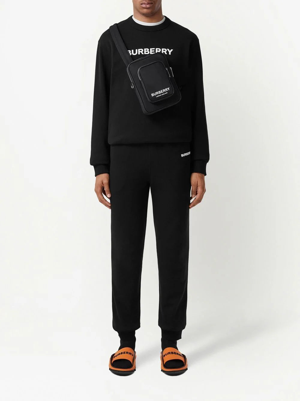 Burberry Addison Logo Jogging Track Sweatpants 8055338