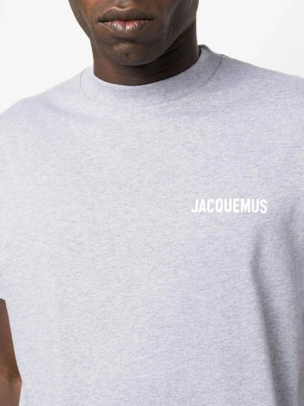 Jacquemus Le T-Shirt Logo Grey Neutrals 216JS207-2480