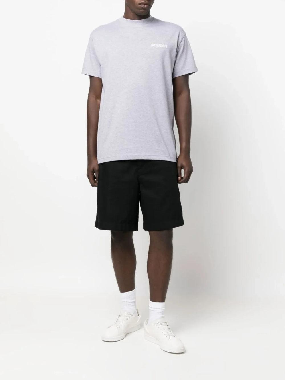 Jacquemus Le T-Shirt Logo Grey Neutrals 216JS207-2480
