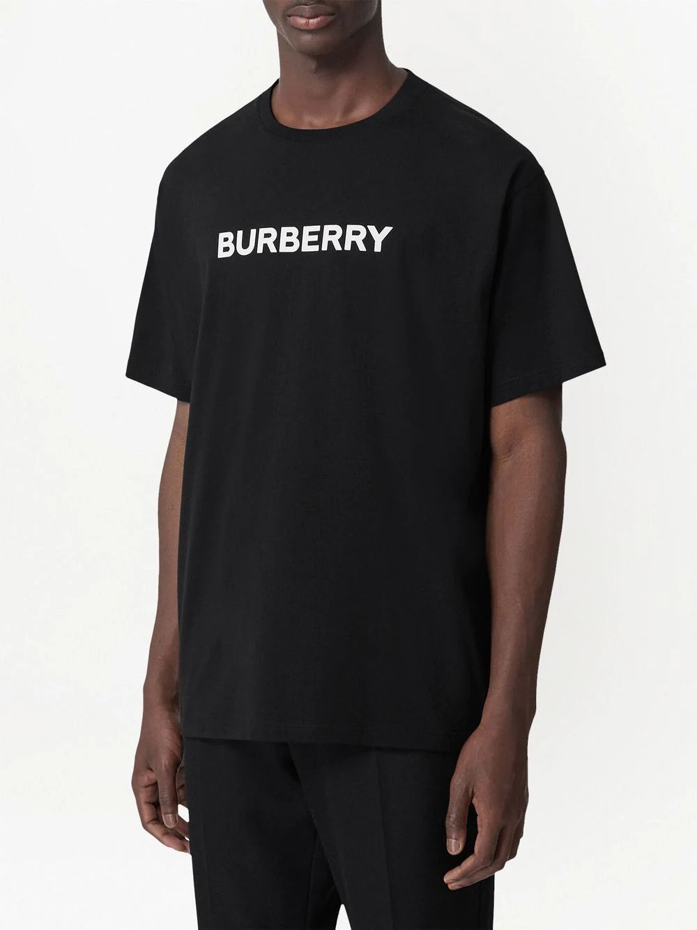 Burberry Logo Print T-Shirt Black 8055309