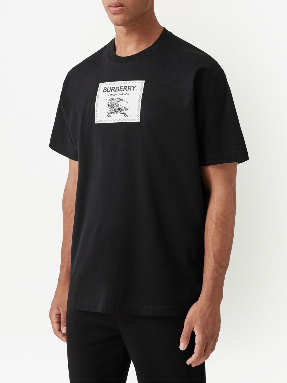 Burberry Prorsum Label Knight T-Shirt Black