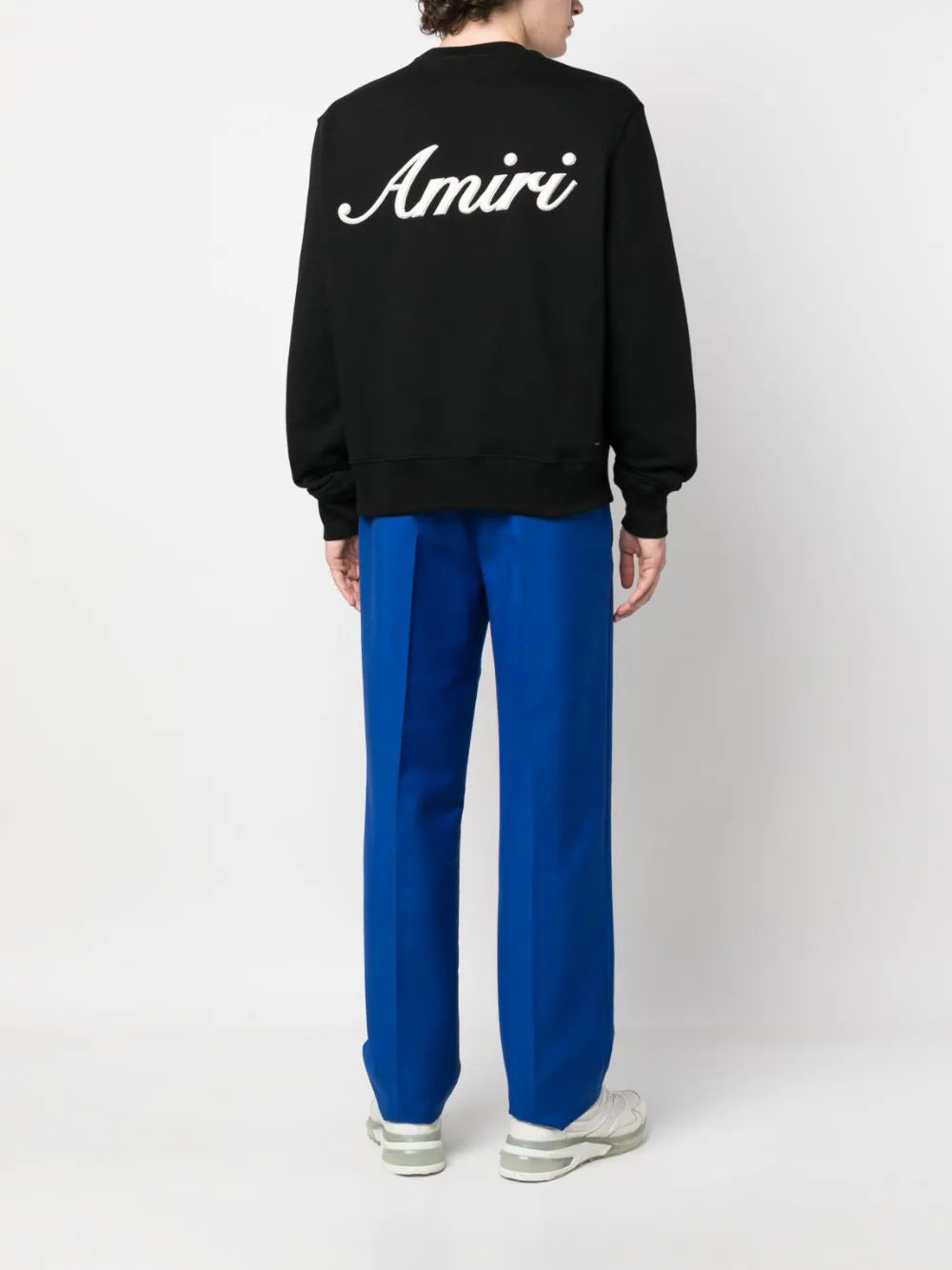 Amiri Script Logo Embroidered Sweatshirt PF23MJL008