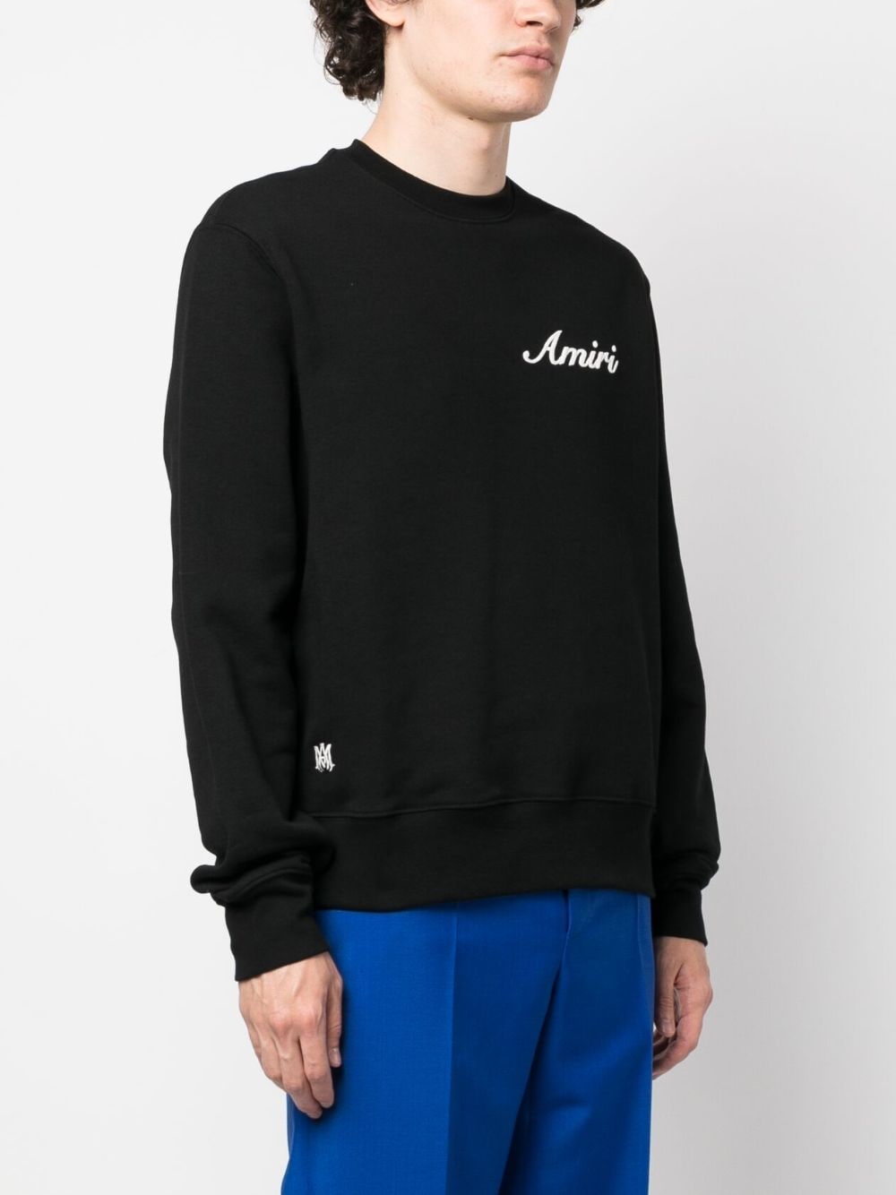 Amiri Script Logo Embroidered Sweatshirt PF23MJL008