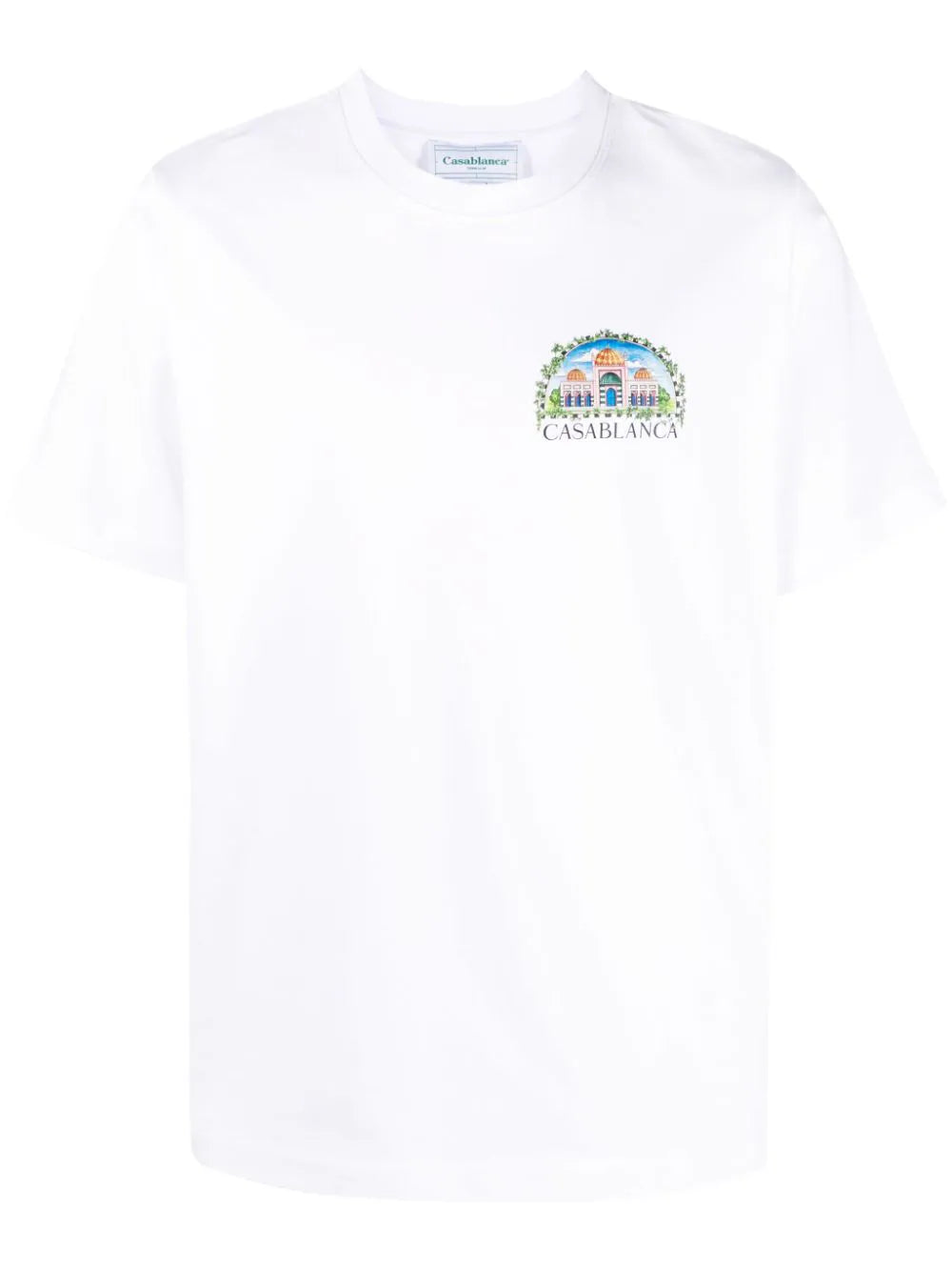 Casablanca Vue De Damas T-Shirt White MF23JTS00123