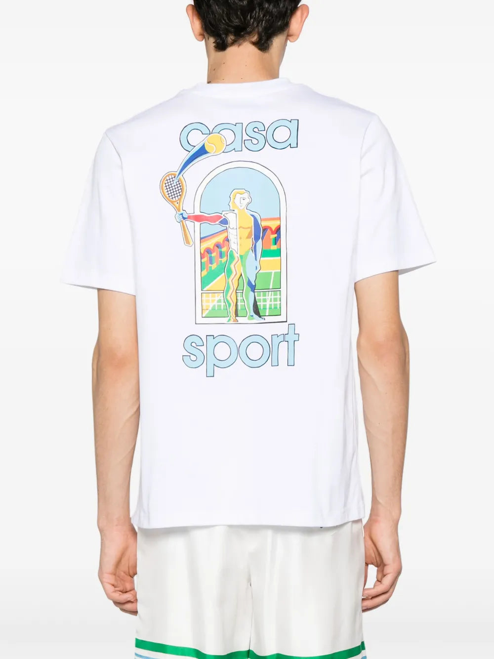 Casablanca Le Jeu Colore T-Shirt White MS24JTS001