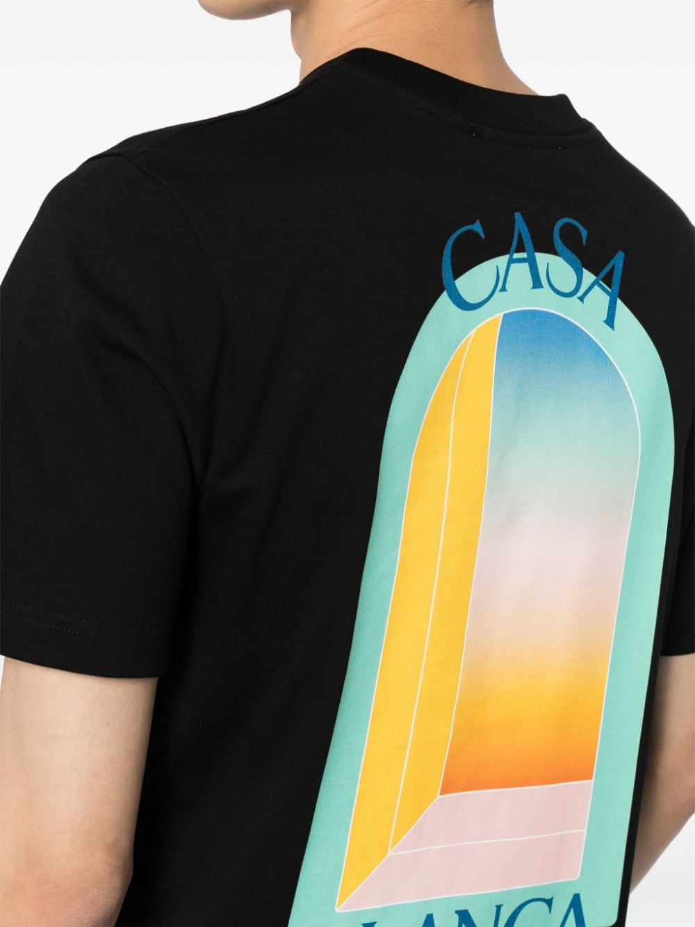 Casablanca L'Arche Colore T-Shirt Black MPF24JTS00110