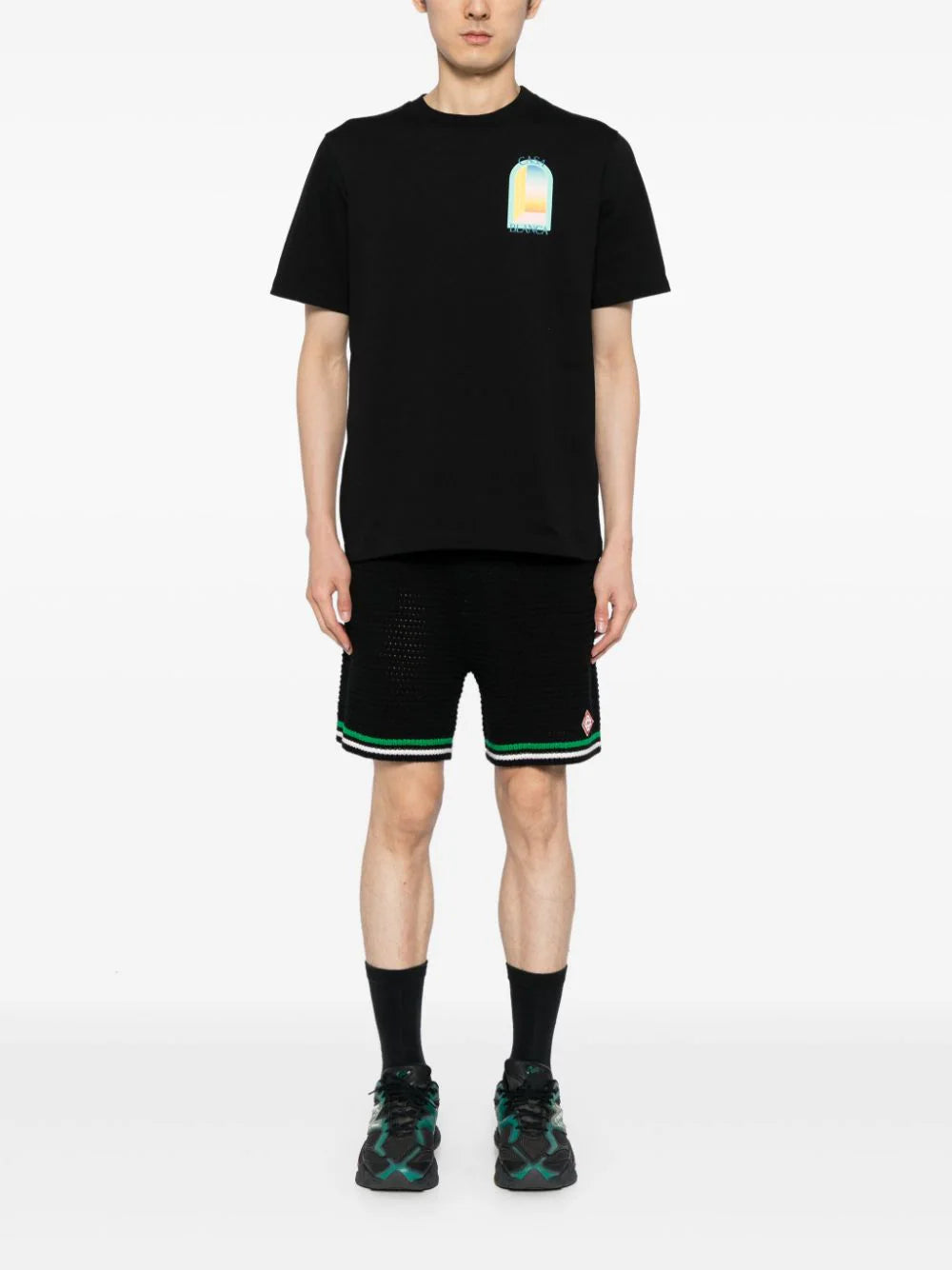 Casablanca L'Arche Colore T-Shirt Black MPF24JTS00110