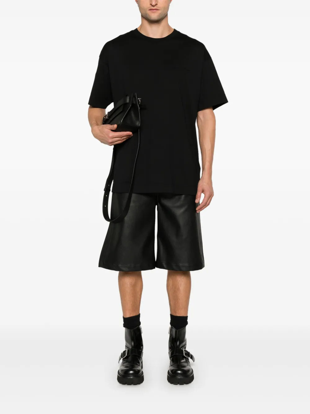Givenchy Signature Embossed Logo T-Shirt BM71MG3YP1