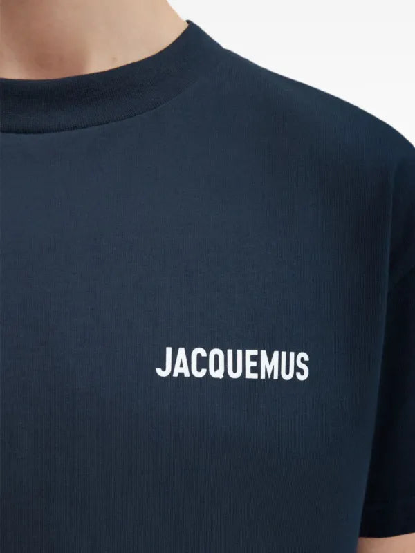 Jacquemus Le T-Shirt Logo Dark Navy