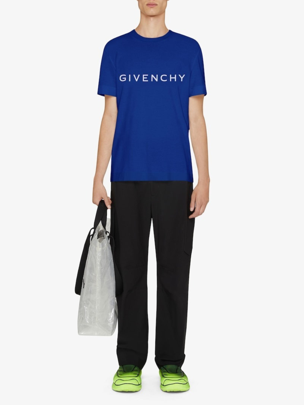 Givenchy Blue Archetype T-Shirt BM716G3YAC-426