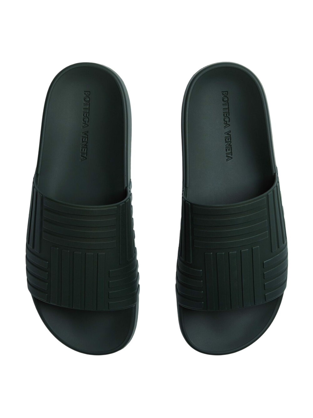 Bottega Intercciato Rubber Slides 690105V1O60