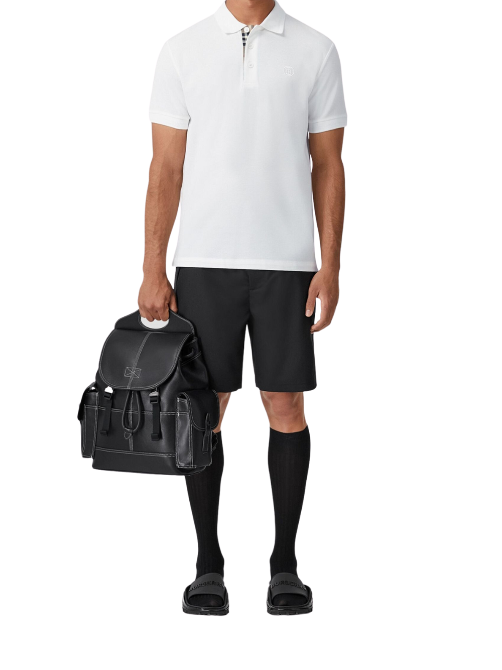 Burberry TB Monogram Polo White 8055229