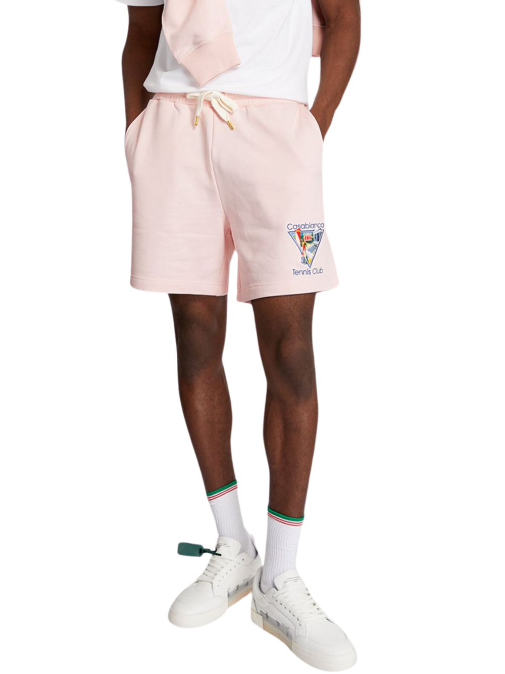 Casablanca Le Joueuse Tennis Club Shorts Pink MF23JTR003