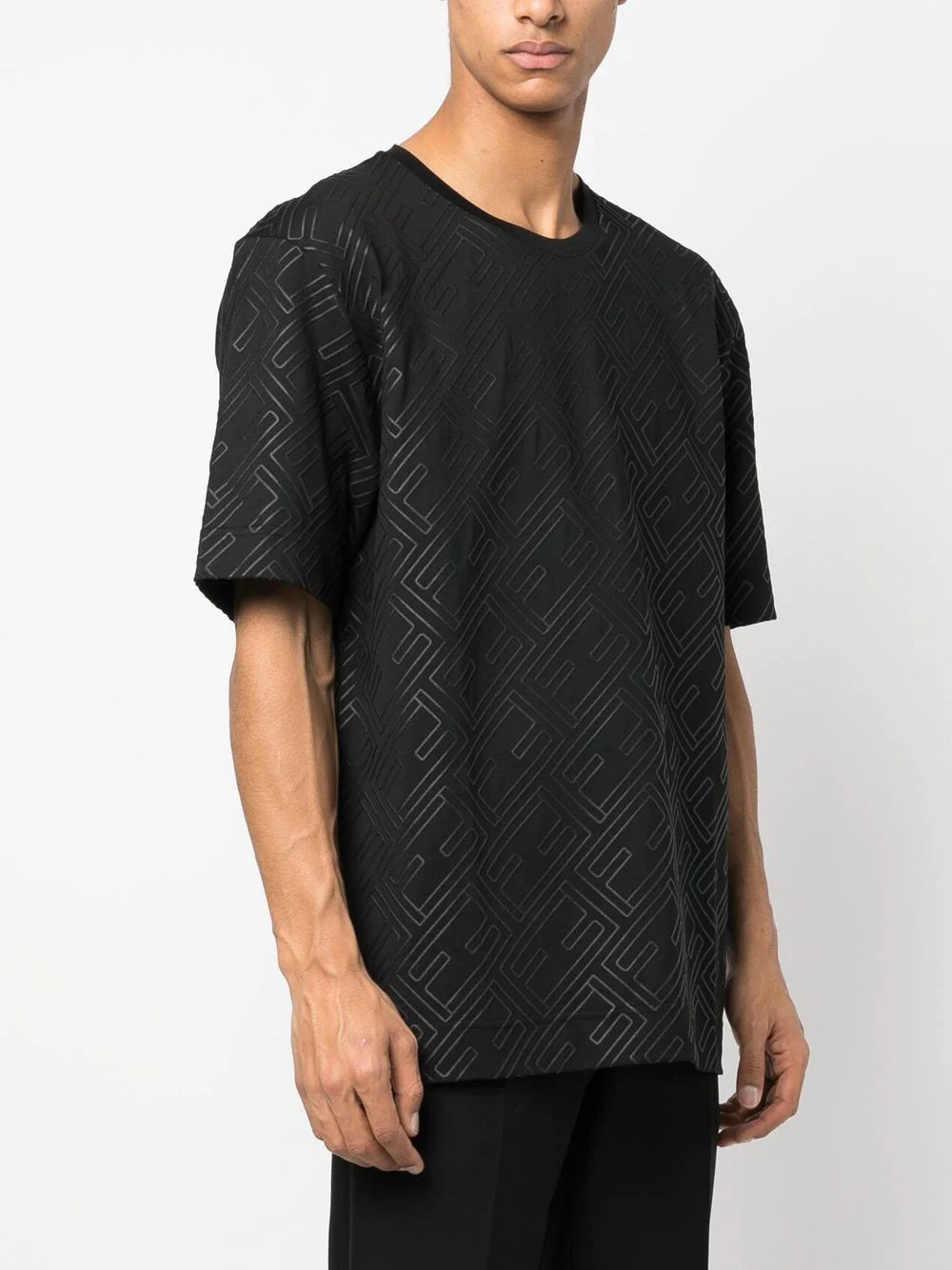 Fendi FF Logo Monogram Jersey T-Shirt FY0936AM7K