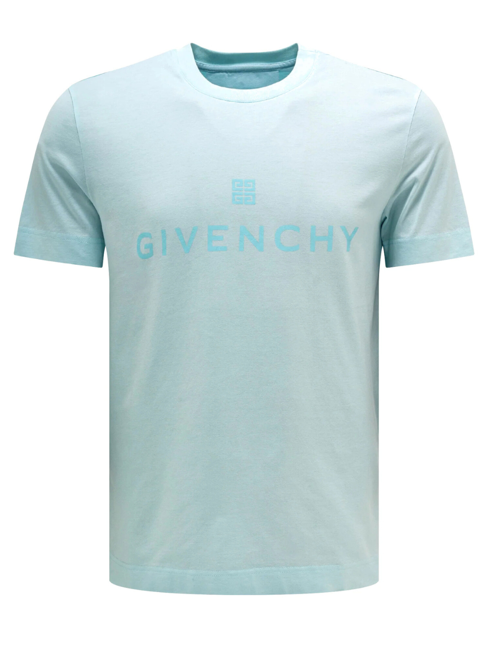 Givenchy 4G Logo Aqua Blue T-Shirt BM716N3Y7N