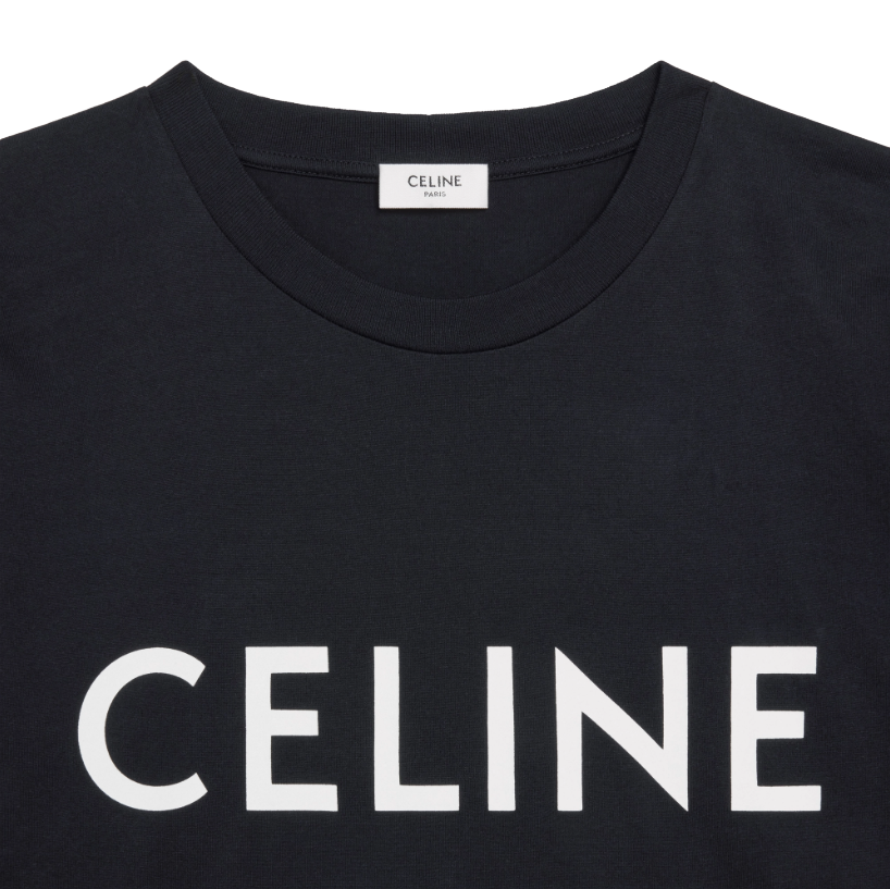 Celine Logo T-Shirt 2X681671Q.38AW