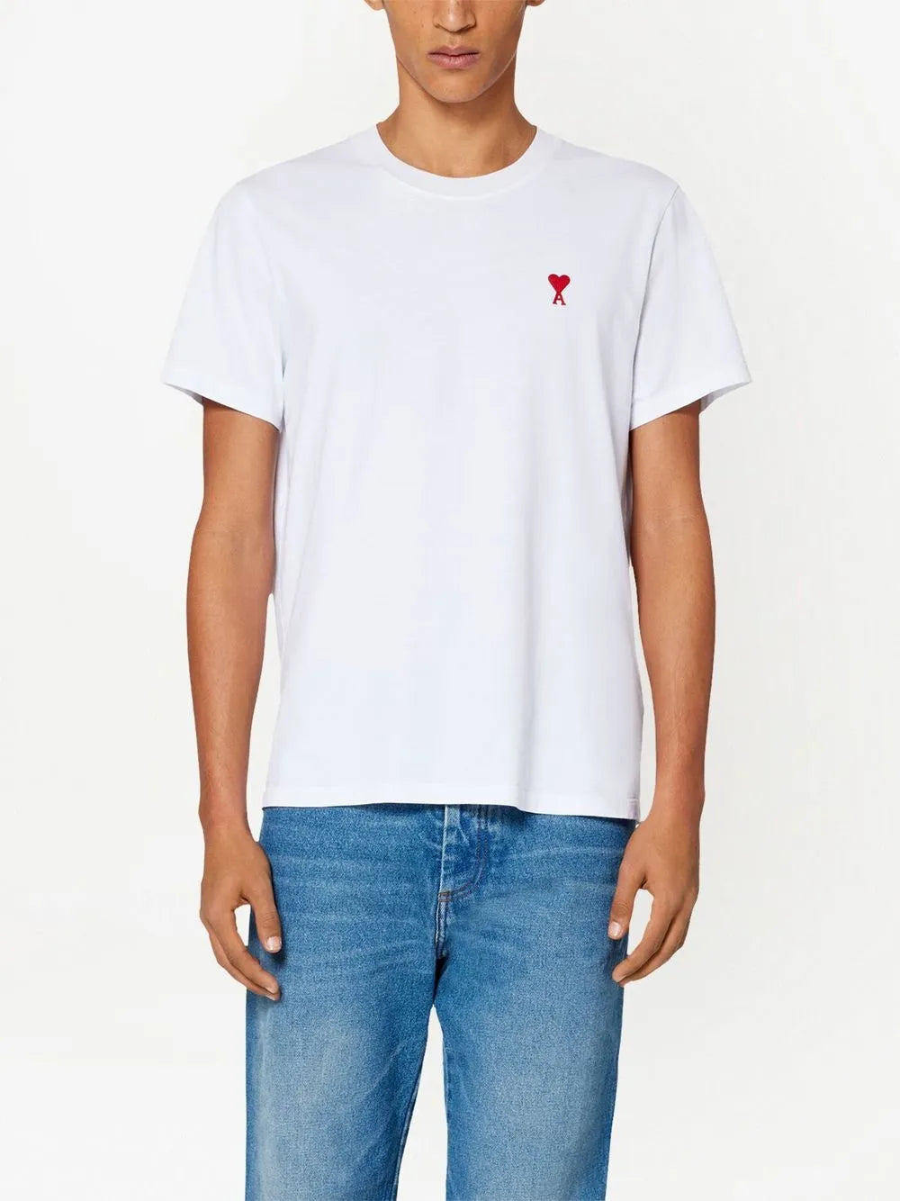 Ami Paris De Coeur T-Shirt White