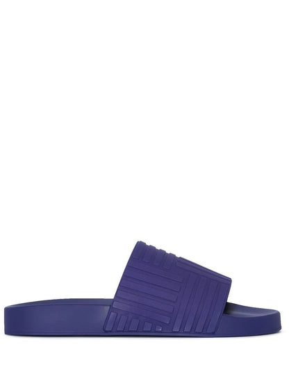 Bottega Veneta Intrecciato Rubber Slides 690105V1O606085