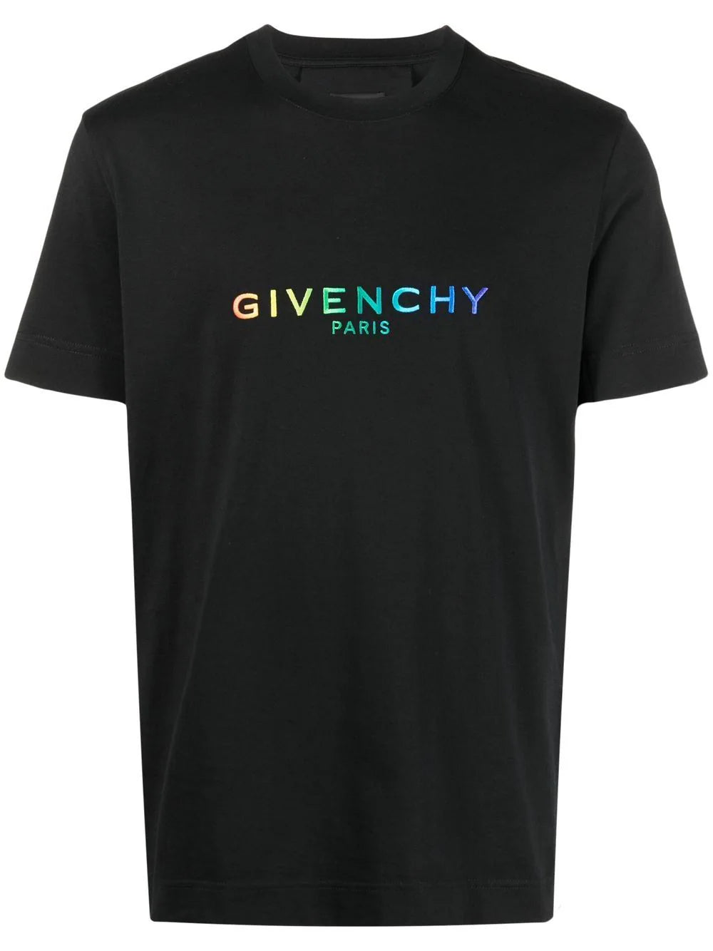 Givenchy Logo Print T-Shirt Rainbow BM71DH3Y6B