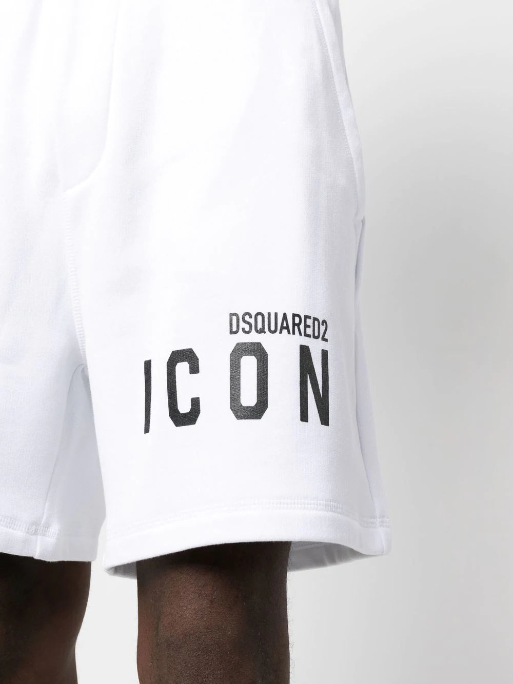 Training Dsquared Icon Dsquared2 Icon Logo Shorts White – DemandUK
