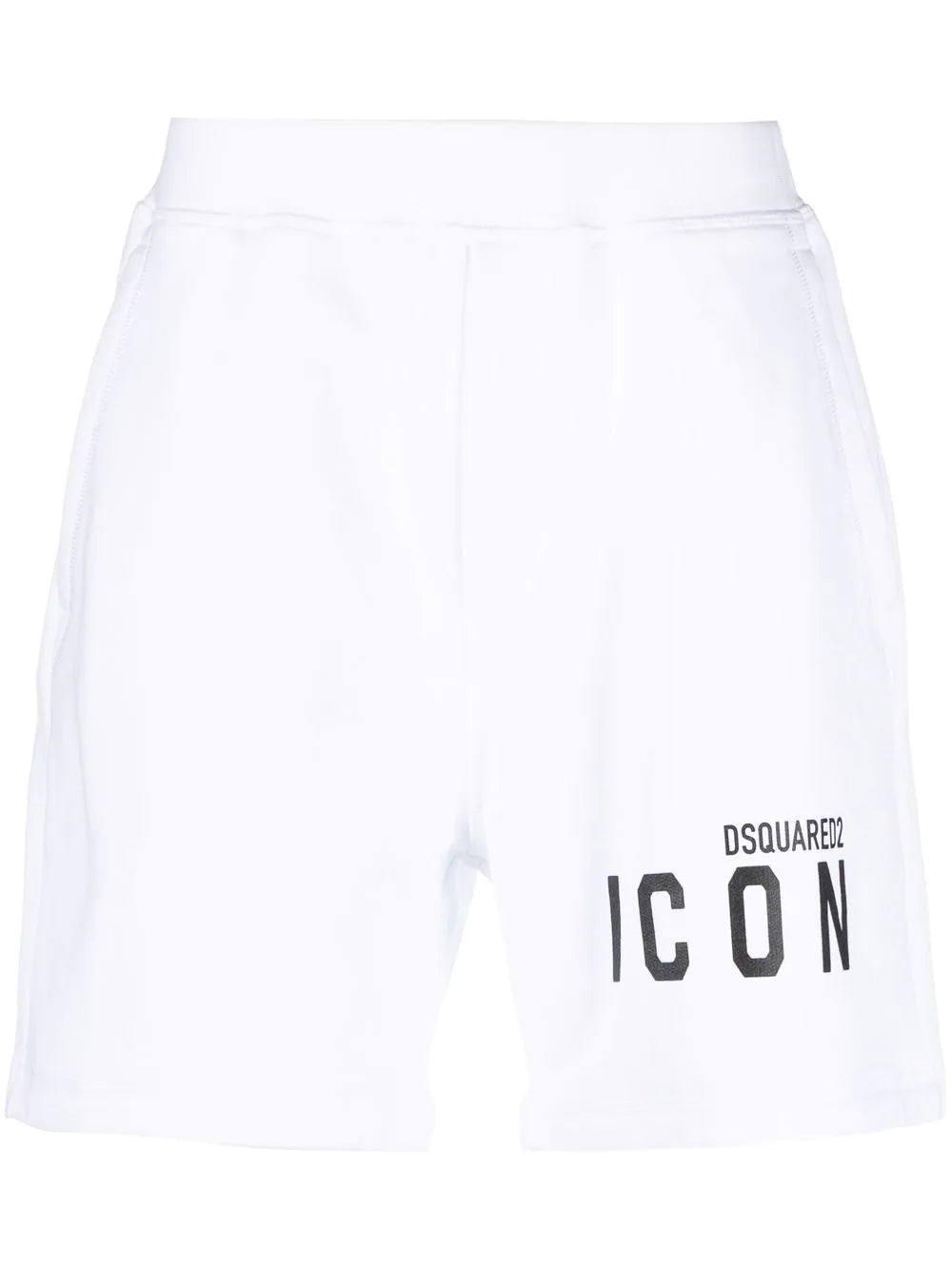 Training Dsquared Icon Dsquared2 Icon Logo Shorts White – DemandUK