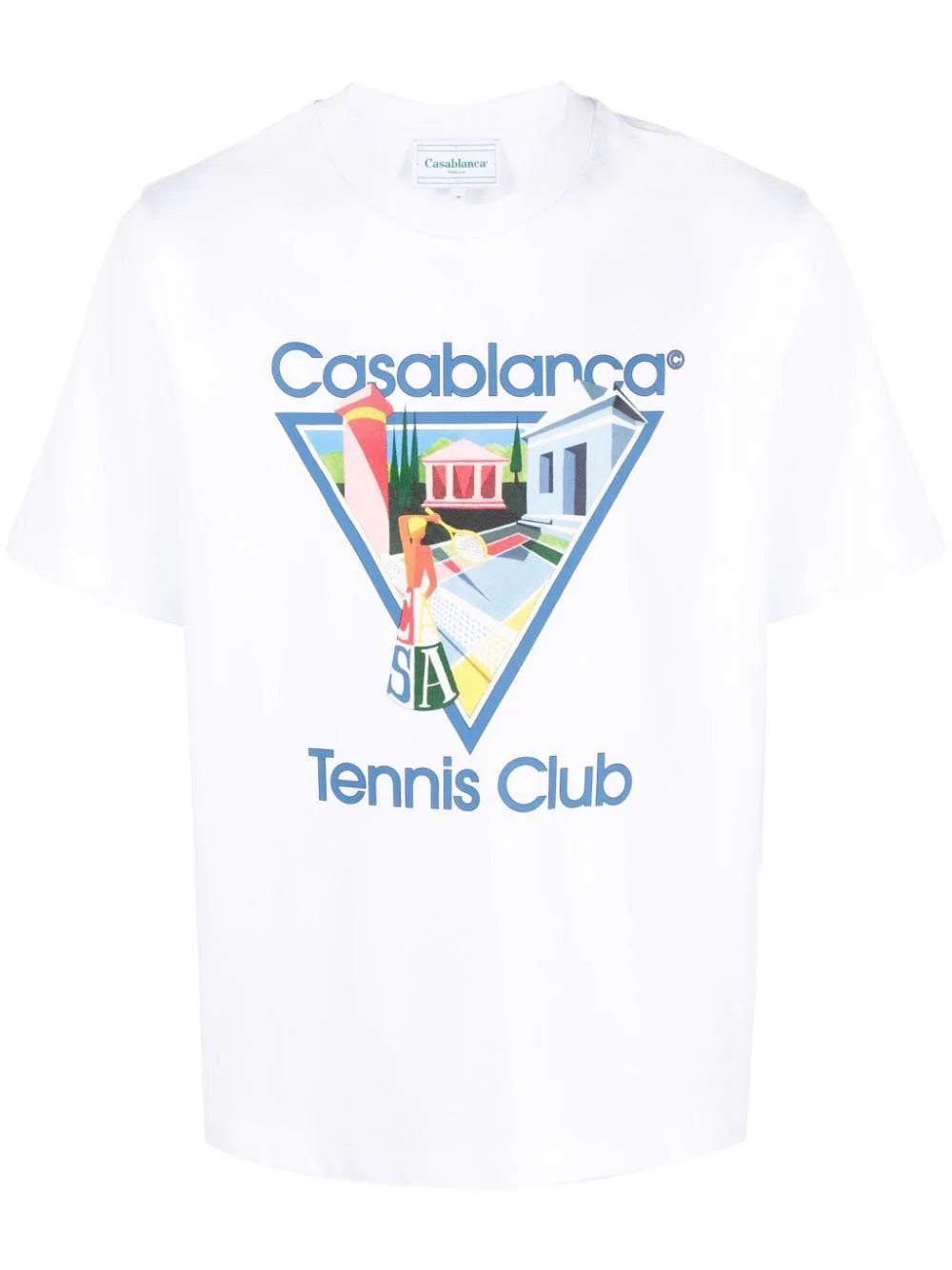 Casablanca Le Joueuse Tennis Club T-Shirt White UMF23JTS00122