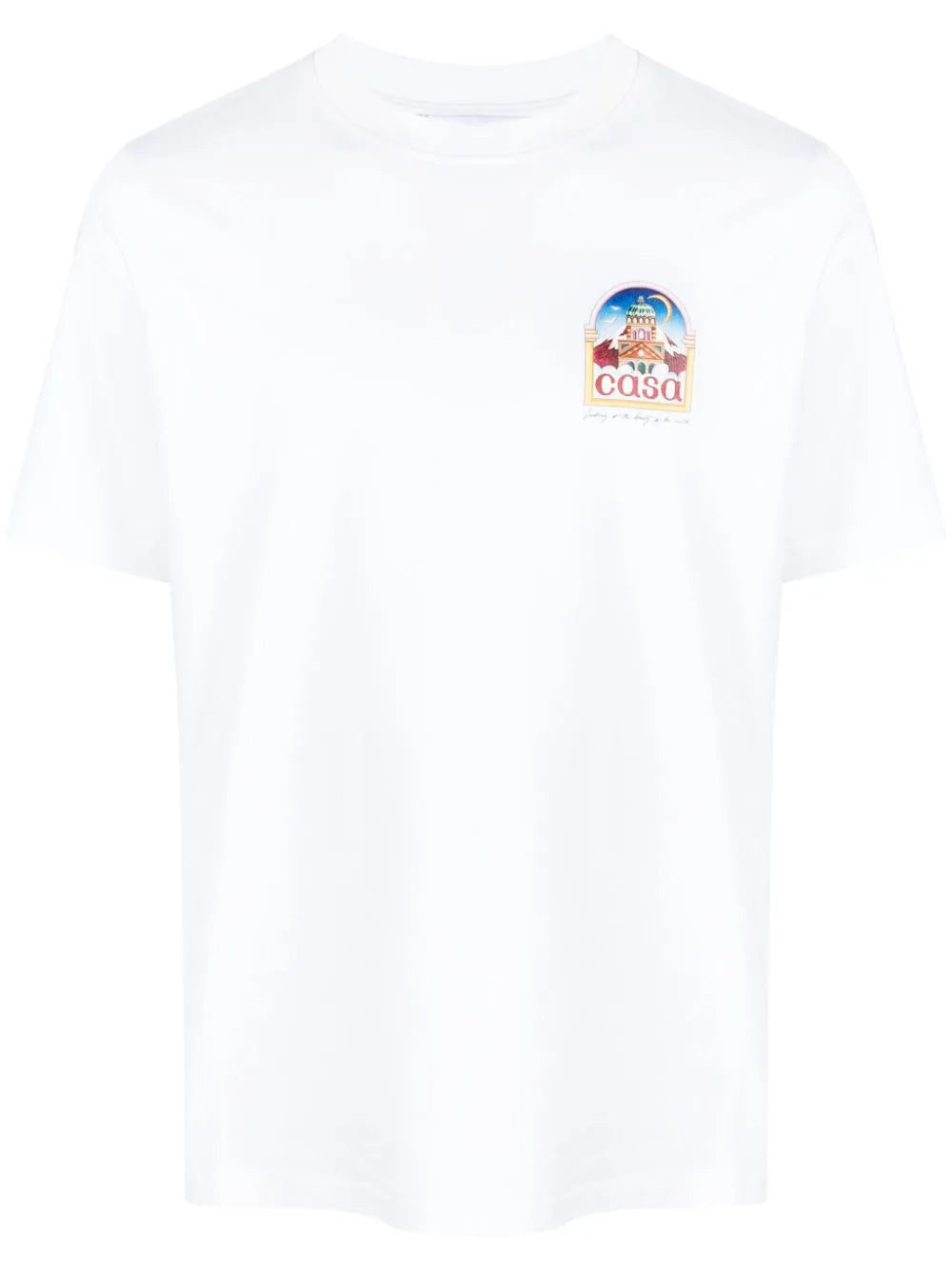 Casablanca Vue De L'Arche T-Shirt White MF23JTS00109