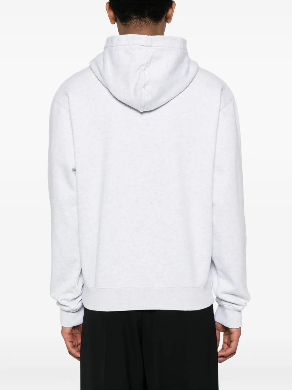 Jacquemus Gros Grain Hooded Sweatshirt Grey HOM00247AJ00126950