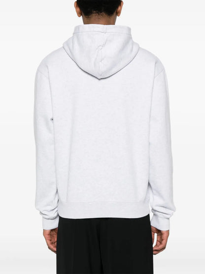 Jacquemus Gros Grain Hooded Sweatshirt Grey HOM00247AJ00126950