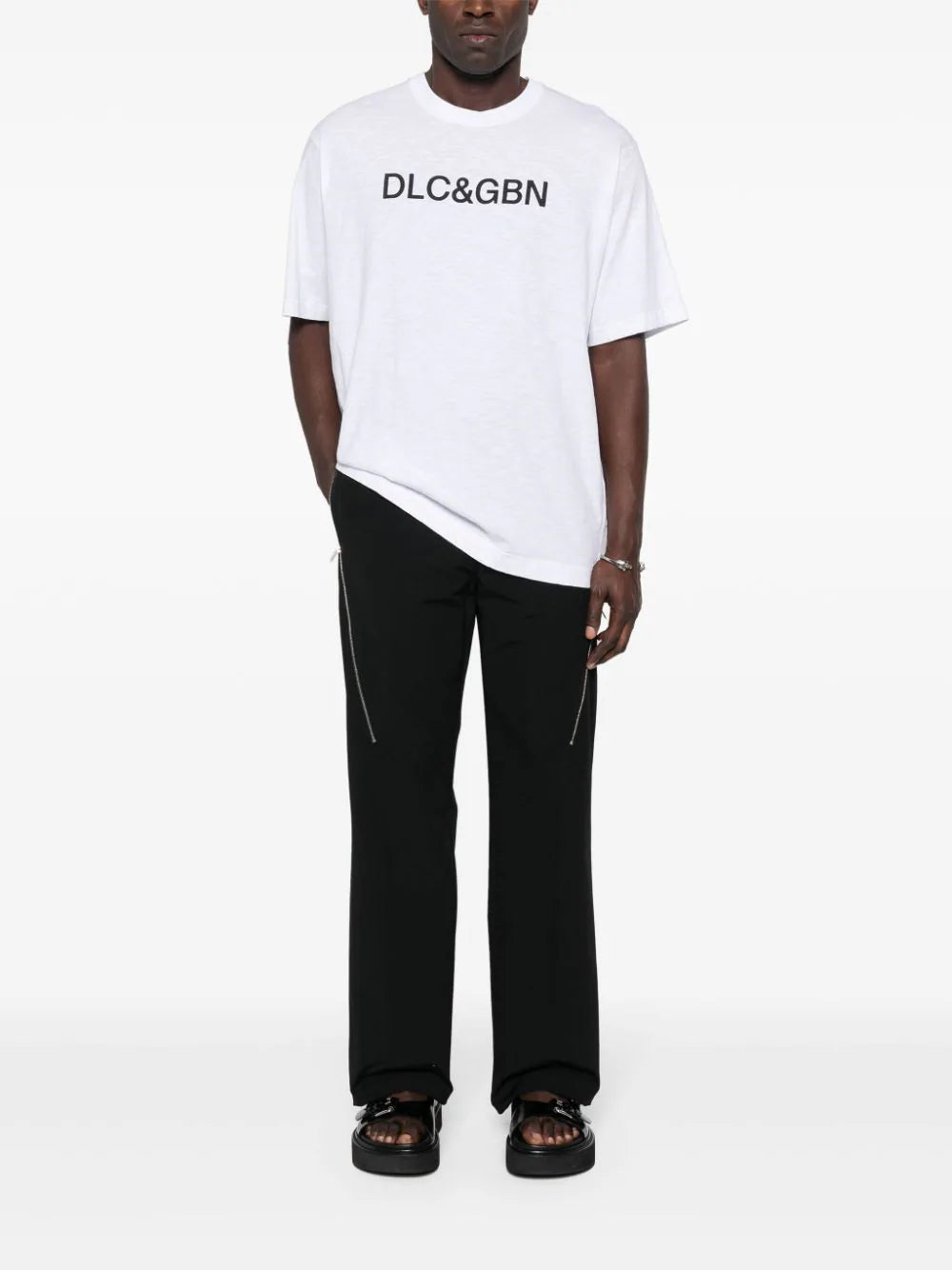 Dolce & Gabbanna DLC&GBN T-Shirt White G8PN9TG7M8F