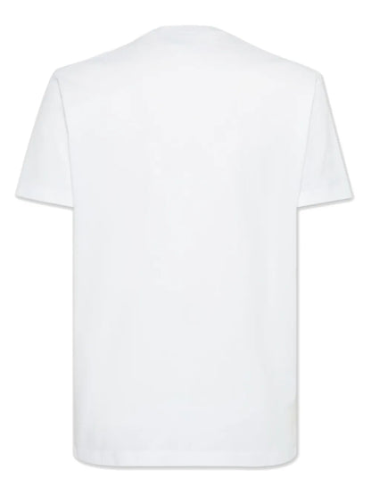 Dsquared2 Adventure is calling print cool fit t-shirt white S74GD1395