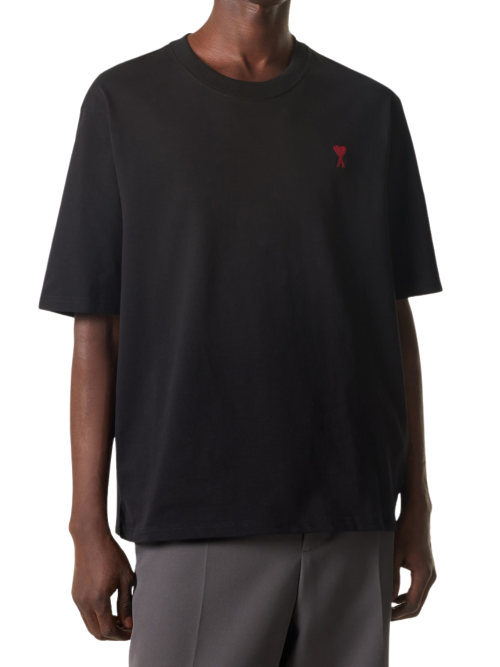 Ami Paris Logo Le Coueur T-Shirt BFUTS005