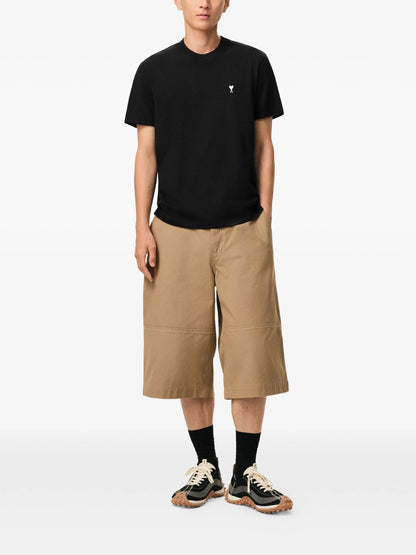 Ami De Coeur Contrast Black T-Shirt