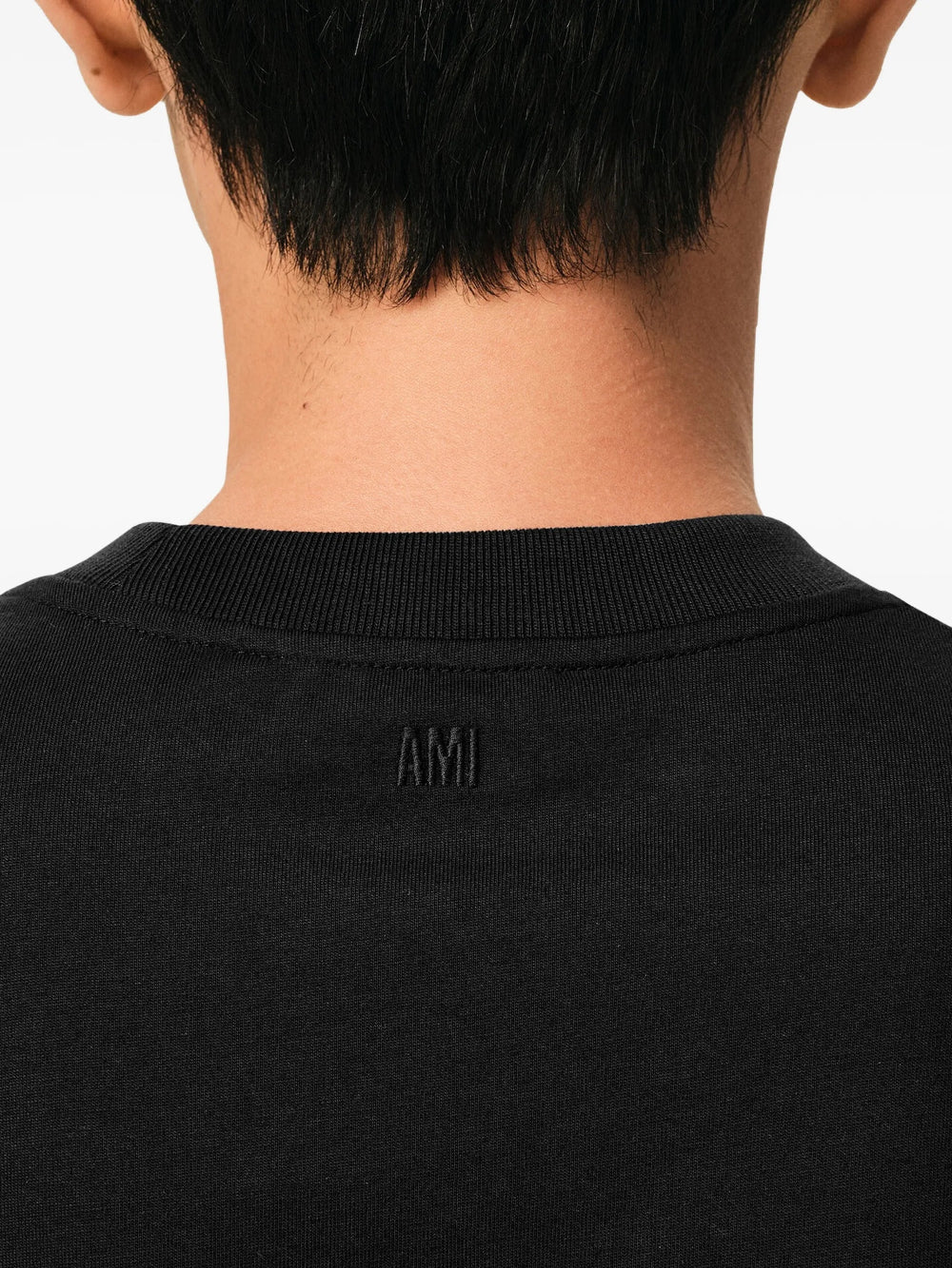Ami De Coeur Contrast Black T-Shirt