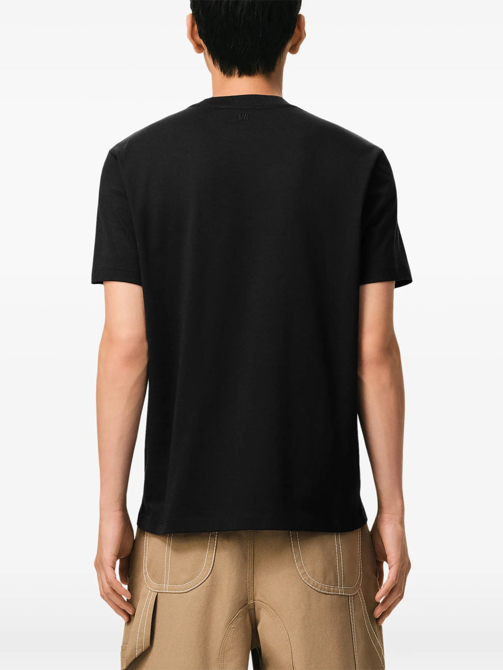 Ami De Coeur Contrast Black T-Shirt