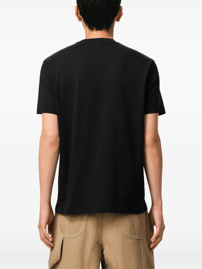 Ami De Coeur Contrast Black T-Shirt
