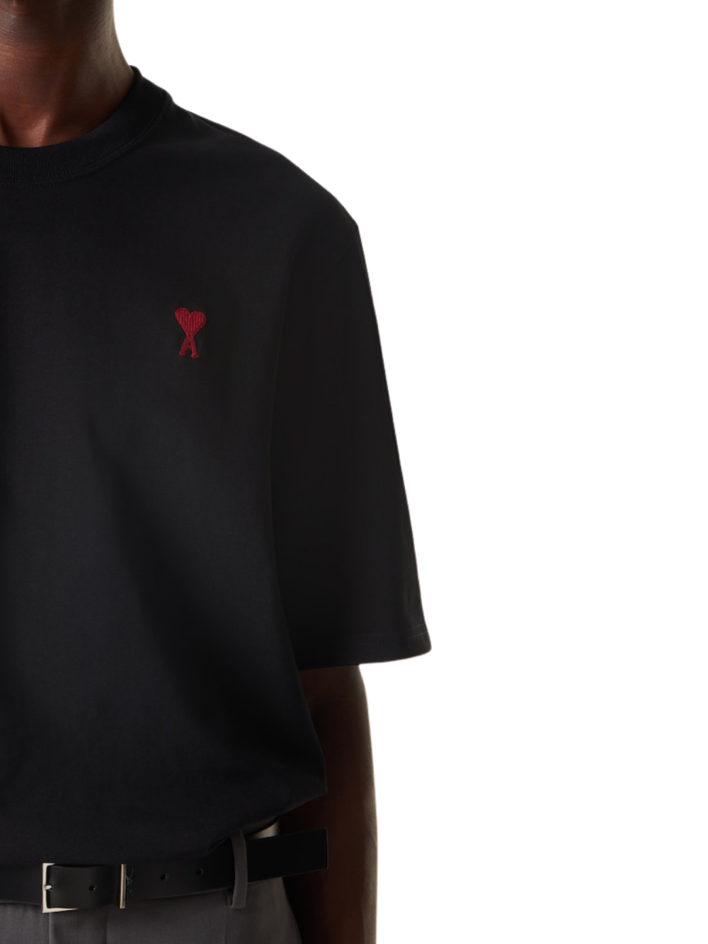 Ami Paris Logo Le Coueur T-Shirt BFUTS005