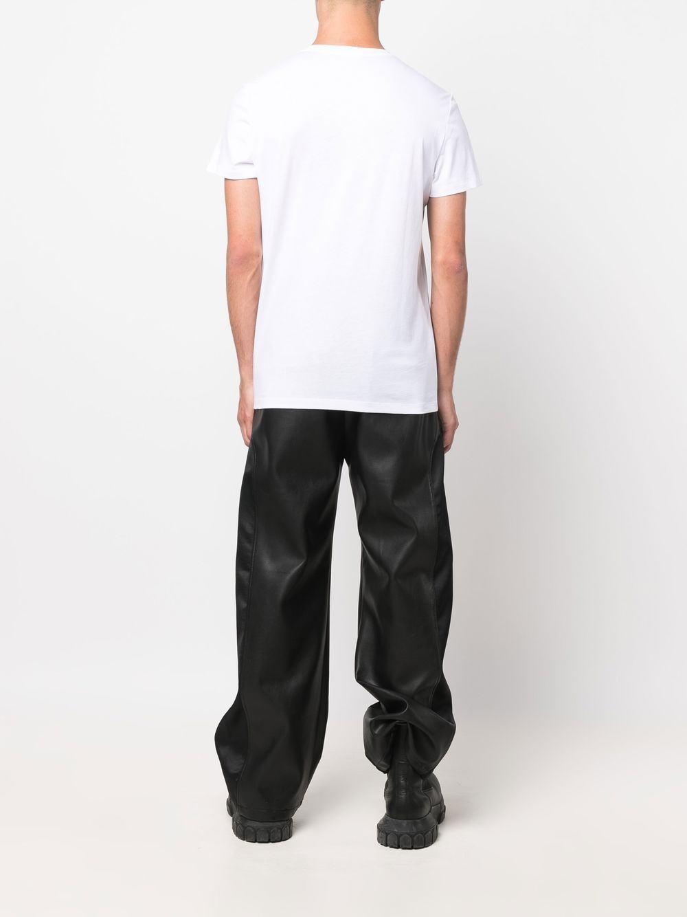 Balmain Paris Gold Foil T-Shirt White