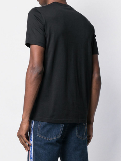 Givenchy Chest Logo Minimal Embroidered Script Signature T-Shirt BM70LR3002