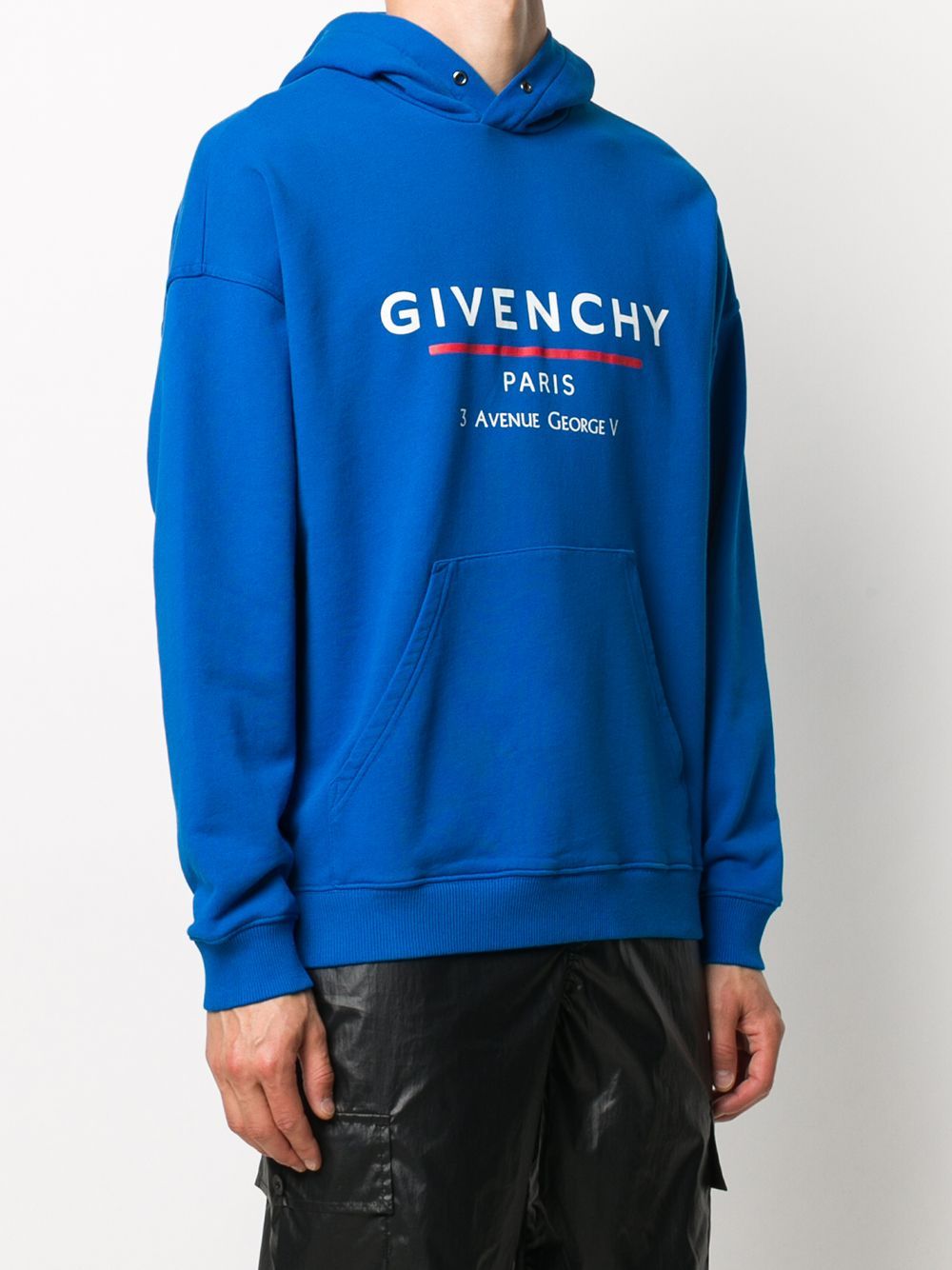 Givenchy paris blue hoodie sale