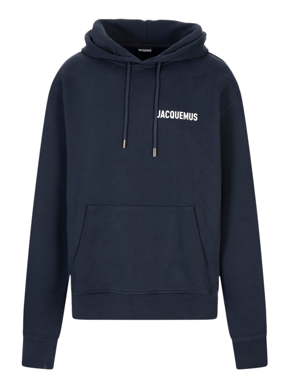 Jacquemus Le Sweatshirt Navy Logo Hooded Sweatshirt Dark Blue HOU00210AJ00028
