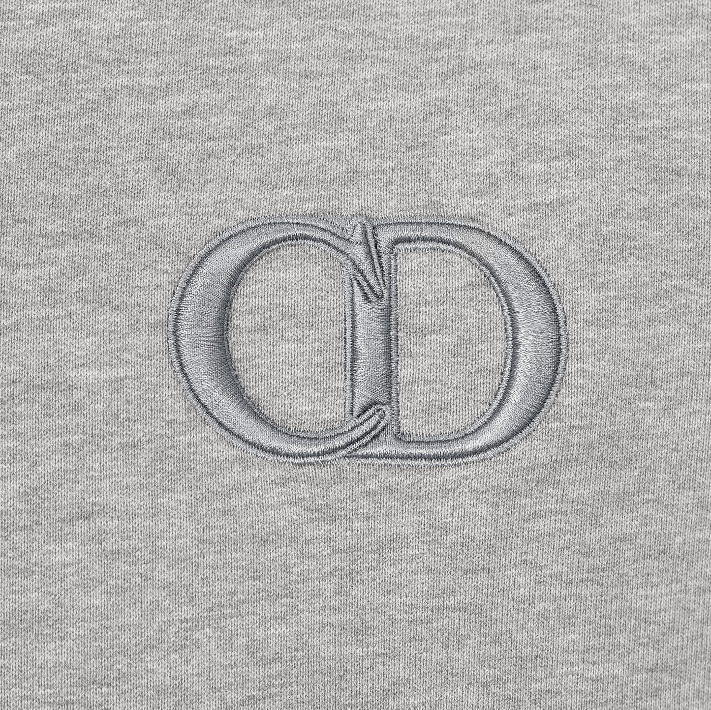 Dior CD Icon Gray Hooded Sweatshirt 113J698A0531_C888