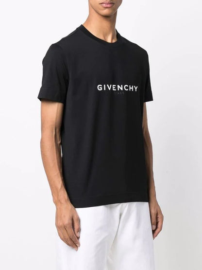 Givenchy Reverse Logo T-Shirt  BM71653Y6B Slim Fit