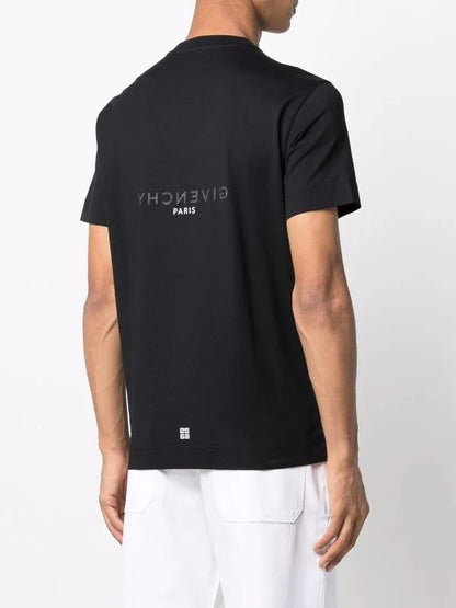 Givenchy Reverse Logo T-Shirt  BM71653Y6B Slim Fit