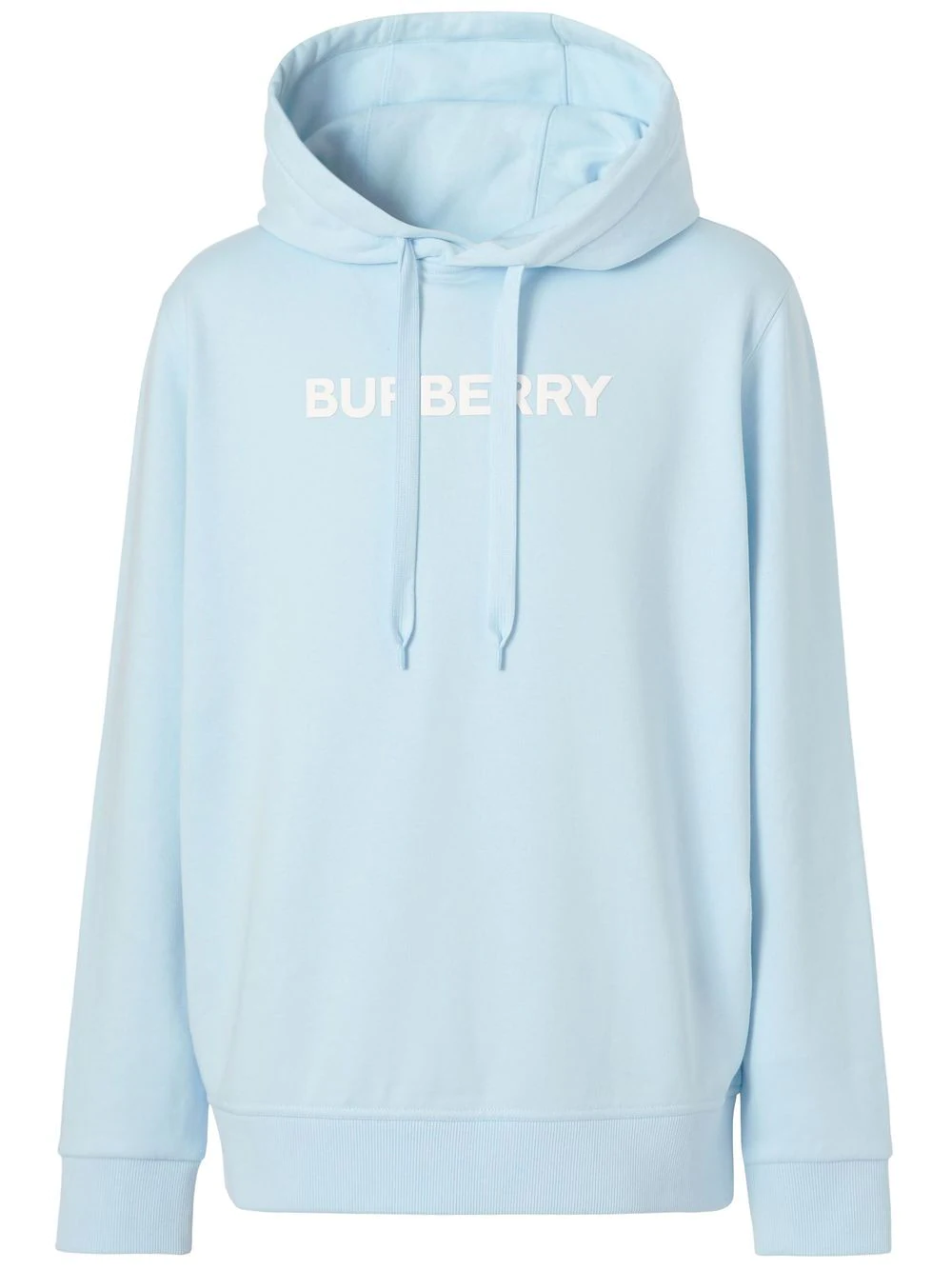 Burberry Ansdell Logo Hooded Sweatshirt Blue 8057525