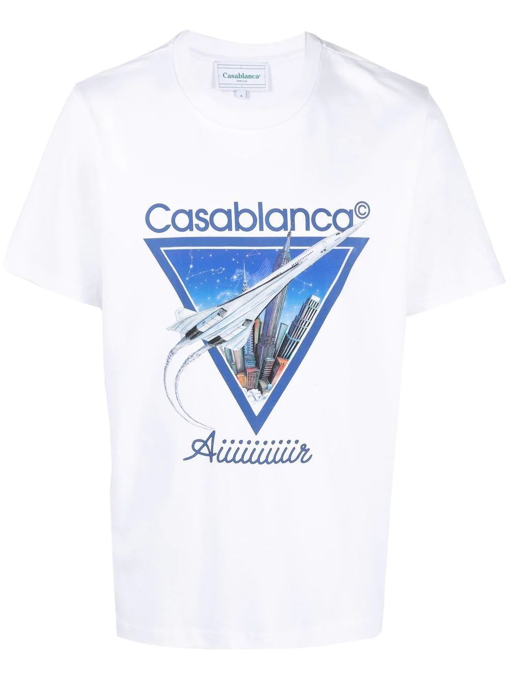 Casablanca White Air T-Shirt MF22JTS00122
